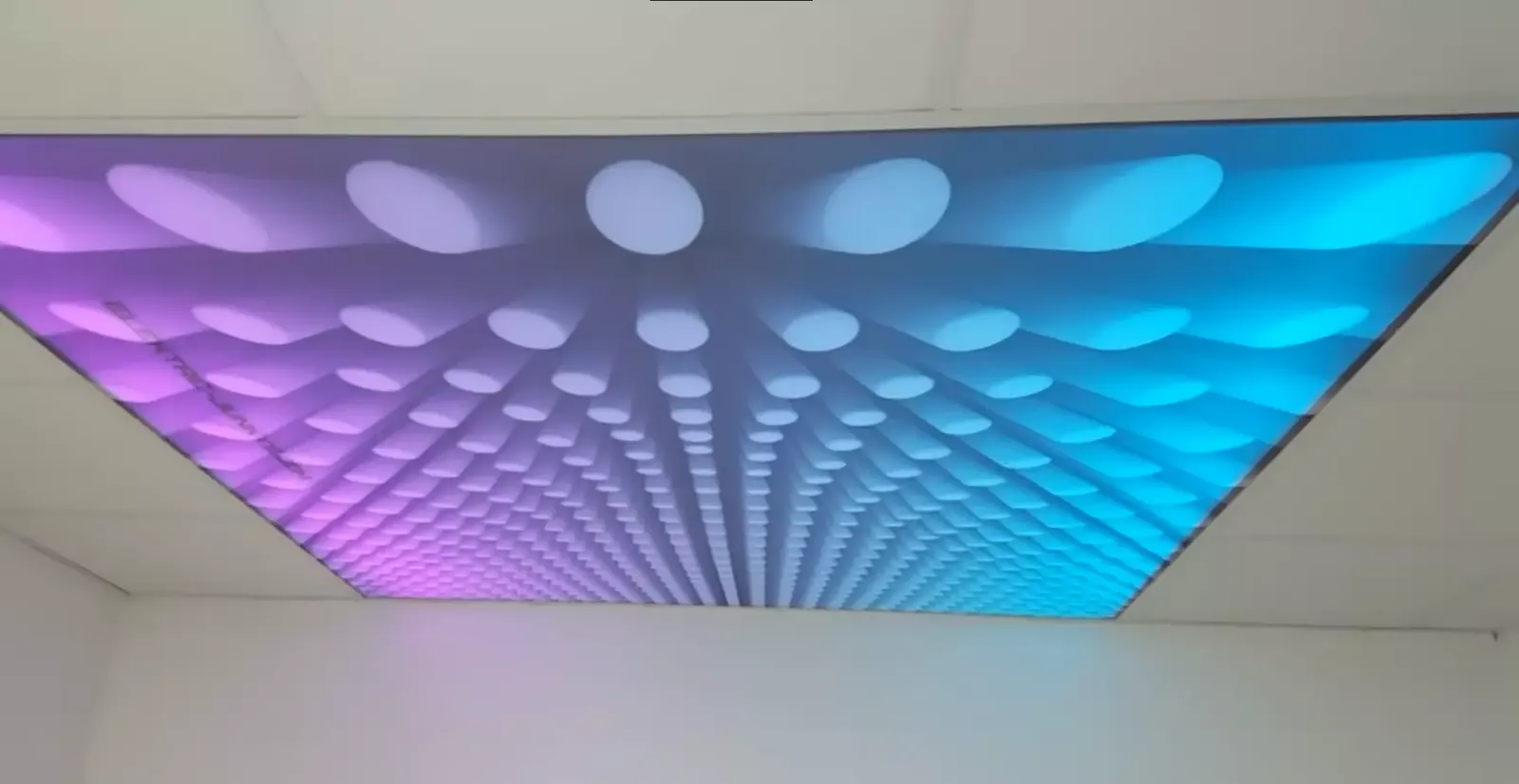 3D натяжной потолок для офиса — Новомосковск, Комсомольская, 21, фото 2