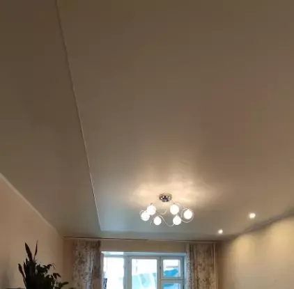 Натяжной потолок в спальню — Новомосковск, Мира, 2, фото 1